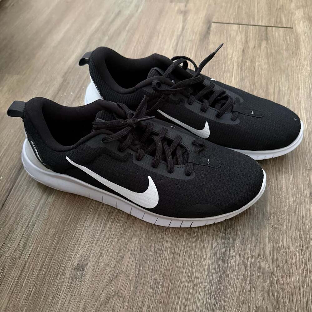 Nike Flex Experience Run 12 Black White Men’s Running Shoes DV0740-004 Size 9